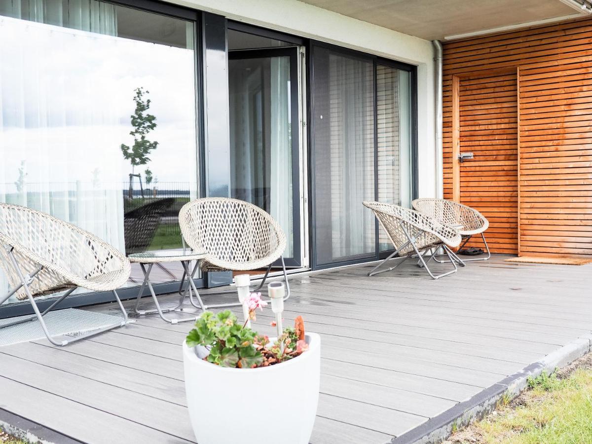 Moderne Ferienwohnung Mit Seeblick & Terrasse 96Qm Grossraeschen Exteriér fotografie