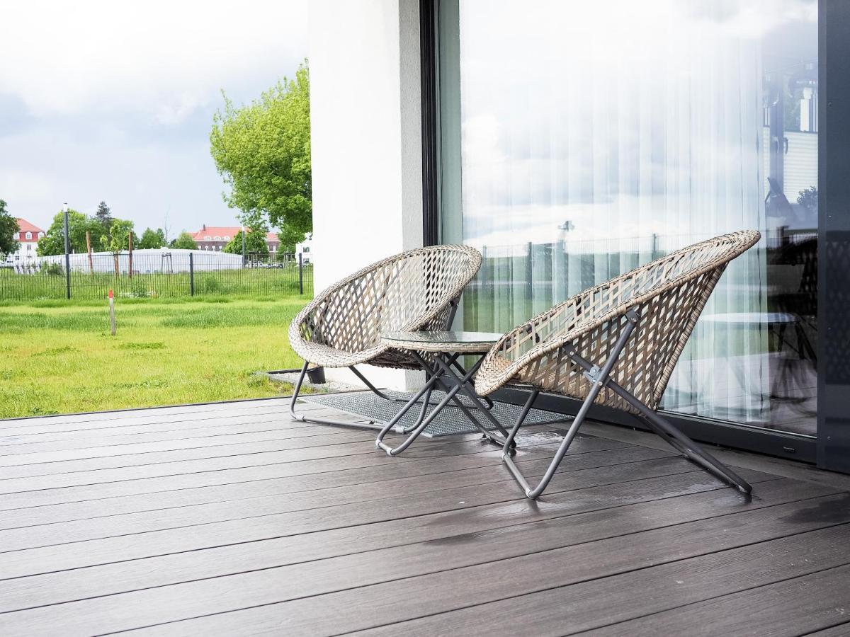 Moderne Ferienwohnung Mit Seeblick & Terrasse 96Qm Grossraeschen Exteriér fotografie